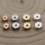 10pcs s925 Sterling Silver Butterfly Earring Back Stoppers Ear Post Nuts