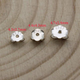 10pcs s925 Sterling Silver Butterfly Earring Back Stoppers Ear Post Nuts