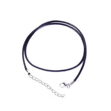 20PCS PU Leather Cord Wax Rope Chain Necklace 55 60cm DIY Pendant Jewelry Making