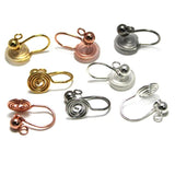 10 Pcs Stainless Steel Ear Clips for Women DIY Jewelry Making
