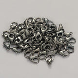 50pcs Alloy Lobster Clasp Hooks Bracelet Necklace Chain Jewelry Making Findings