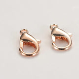 50pcs Alloy Lobster Clasp Hooks Bracelet Necklace Chain Jewelry Making Findings