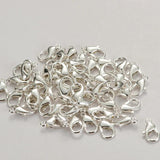 50pcs Alloy Lobster Clasp Hooks Bracelet Necklace Chain Jewelry Making Findings