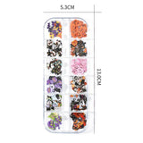 Mix Wood Pulp Small Flowers Epoxy Resin Mold Fillings Stickers