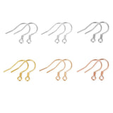 10pcs 925 Sterling Silver Earrings Hooks for DIY Jewelry Making