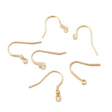 10pcs 925 Sterling Silver Earrings Hooks for DIY Jewelry Making
