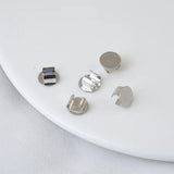 100Pcs Silver Buckle Hair Bands DIY Craft Headbands Women Girl Accessories