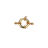 925 Silver Spring Buckle Necklace Joint Beads DIY
