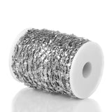 1 Meter Stainless Steel Heart Chains DIY Necklace Bracelets Jewelry Making