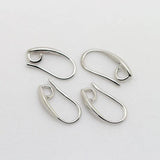 12PCS 7x14MM Champagne Plated Earrings Hooks Diy Jewelry Findings