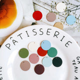 Multicolor Round Shape Eardrop Metal Pendant 10pcs