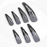 15-30 pcs Metal Snap Clips, Water drop Baby Clips, DIY Hair Clips Jewelry Making