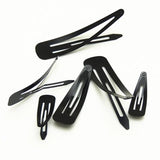 15-30 pcs Metal Snap Clips, Water drop Baby Clips, DIY Hair Clips Jewelry Making