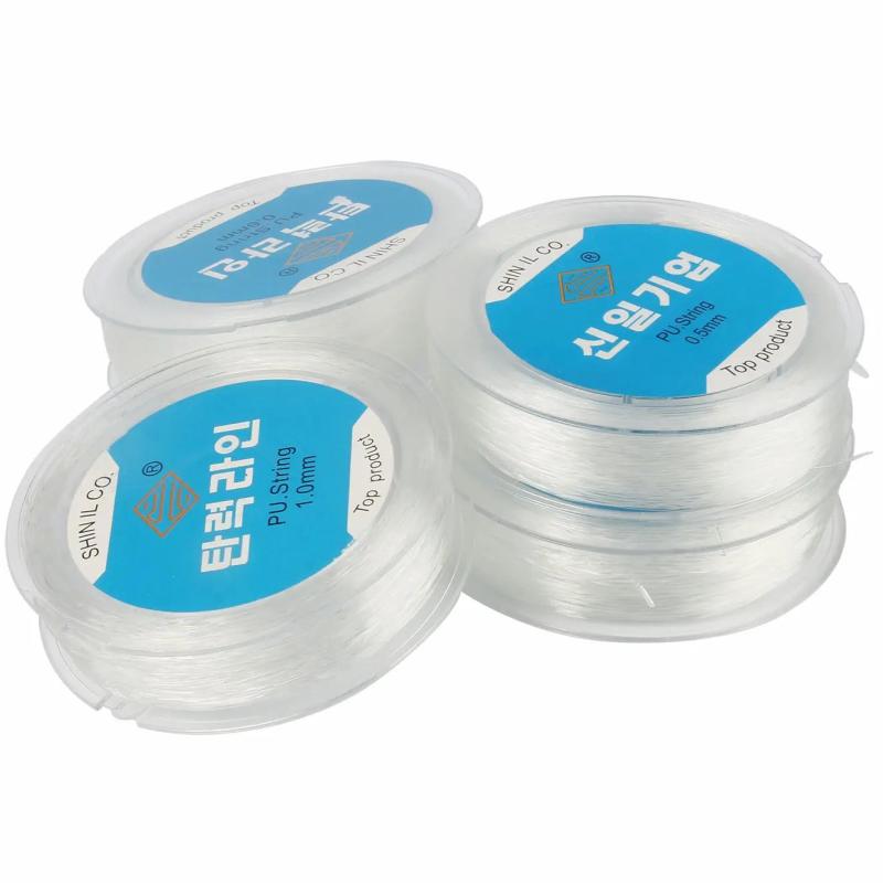Transparent Crystal Beading Line Cord for DIY Jewelry Making
