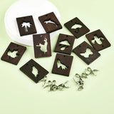 Wood Pendant Open Bezel Frame for Resin Epoxy DIY Jewelry Making