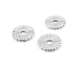 20PCS 9.5MM 24K Brass Spacer Beads High Diy Jewelry Findings Accessories