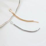 6PCS Copper Plating Chain Tassel Charms Pendant for DIY Long Drop Jewelry