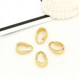 6MM 7MM 14K Plated Bale Pinch Clasp For Pendant Making DIY Necklace