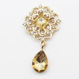 Crystal Rhinestone Brooch DIY Wedding Decoration 10Pcs