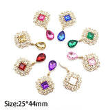 Crystal Rhinestone Brooch DIY Wedding Decoration 10Pcs