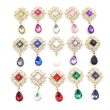 Crystal Rhinestone Brooch DIY Wedding Decoration 10Pcs