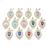 Alloy Rhinestone Buttons Wedding DIY Craft Supplies