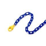 10Pcs Colorful Plastic Chain Keychains DIY Accessory