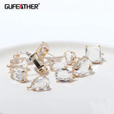 Handmade DIY Stud Earrings Charms, 10pcs/lot