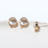 Handmade DIY Stud Earrings Charms, 10pcs/lot