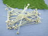 30PCs Tibetan Silver Head Pins 52mm