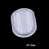 50 PCS Soft Silicone Anti-Pain Ear Clip Pad for Earrings DIY Jewelry Findings