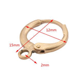 40Pcs Raw Brass French Earring Hook Ear Wire Lever Back Clasps for DIY Jewelry