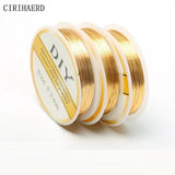 7 Types Retention Copper Wire DIY Jewellery Making Supplies