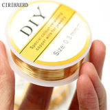 7 Types Retention Copper Wire DIY Jewellery Making Supplies