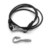 2pcs Stainless Steel Hooks Pendant Bracelet Clasp Fishhook