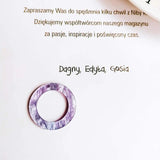 Acetic Acid Earring Accessories Pendant Necklace Charms DIY Material