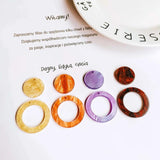 Acetic Acid Earring Accessories Pendant Necklace Charms DIY Material