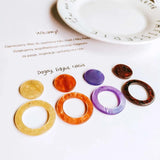 Acetic Acid Earring Accessories Pendant Necklace Charms DIY Material