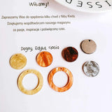 Acetic Acid Earring Accessories Pendant Necklace Charms DIY Material