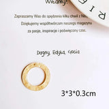 Acetic Acid Earring Accessories Pendant Necklace Charms DIY Material