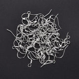 300pcs Silver Earring Hooks Studs Jump Rings Kit DIY Jewelry
