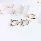 Sparkling Rhinestone Stud Earrings for DIY Jewelry Making