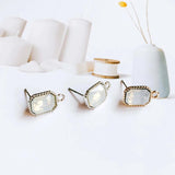 Sparkling Rhinestone Stud Earrings for DIY Jewelry Making