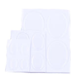 20Pcs Epoxy Resin Domes Cabochons Stickers for DIY Jewelry 18x13mm 25x18mm 40x30