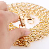 Aluminum Chain Strap Handbag Accessory for Women Bags Belt Straps