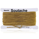 Multi-Color 34yd(31m) Soutach Ethnic Snake Belly Cord DIY Jewelry