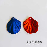 8pcs Acrylic Shell Shape Eardrop Pendant Charms DIY Jewelry Finding
