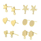 6PCS 14k Stud Earring Hooks DIY Jewellery Craft