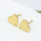 6PCS 14k Stud Earring Hooks DIY Jewellery Craft