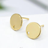 6PCS 14k Stud Earring Hooks DIY Jewellery Craft